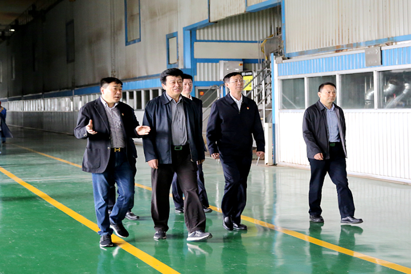 2019年5月8日，時任國家水利部原總工程師、水利部參咨委副主任委員汪洪蒞臨景興紙業(yè)調研節(jié)水工作