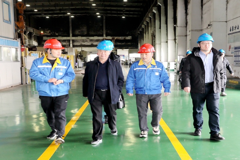 2024年 1月30日，浙江省經信廳機關黨委二級巡視員孫自強蒞臨景興紙業(yè)開展歲末年初安全生產督導