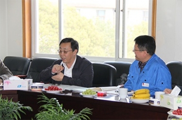 2013年3月18日，時任國家工信部節(jié)能司副司長楊鐵生一行蒞臨公司參觀指導(dǎo)