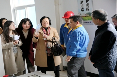 2019年3月8日，時任浙江省水利廳水資源管理處副調(diào)研員沈仁英蒞臨景興調(diào)研指導(dǎo)